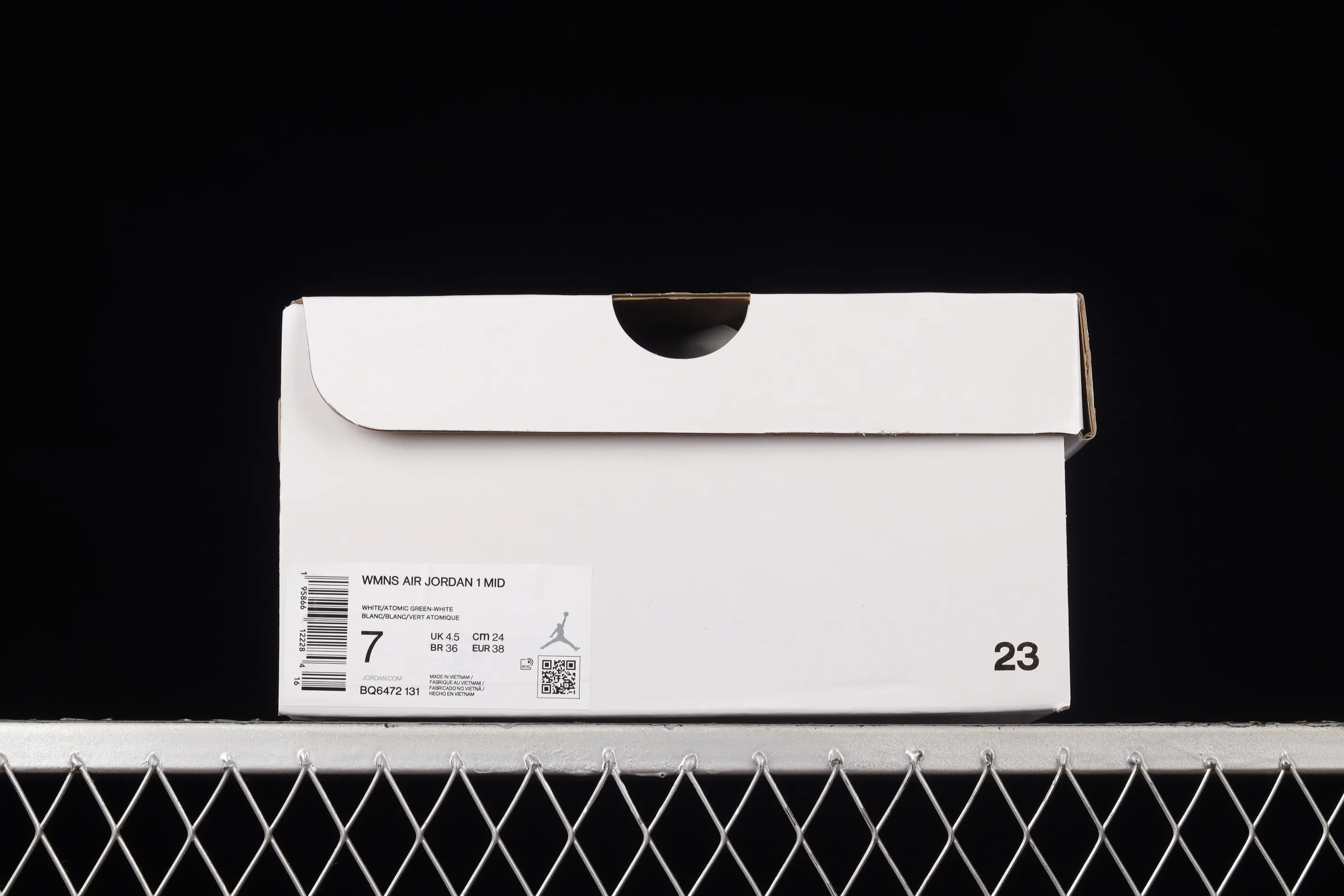All categories Air Jordan Jordan series basketball shoes Air Jordan 1 Mid G version pure original Air Jordan AJ1 Mid "White Lime" AJ1 Joe 1 Green Lime China basketball shoes BQ6472-131